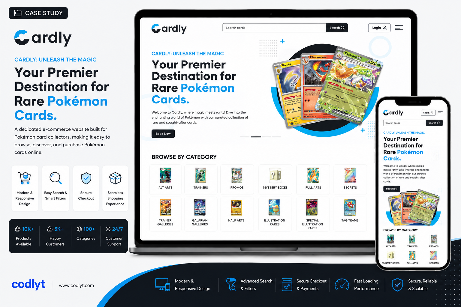 Pokémon Card E-Commerce Website
