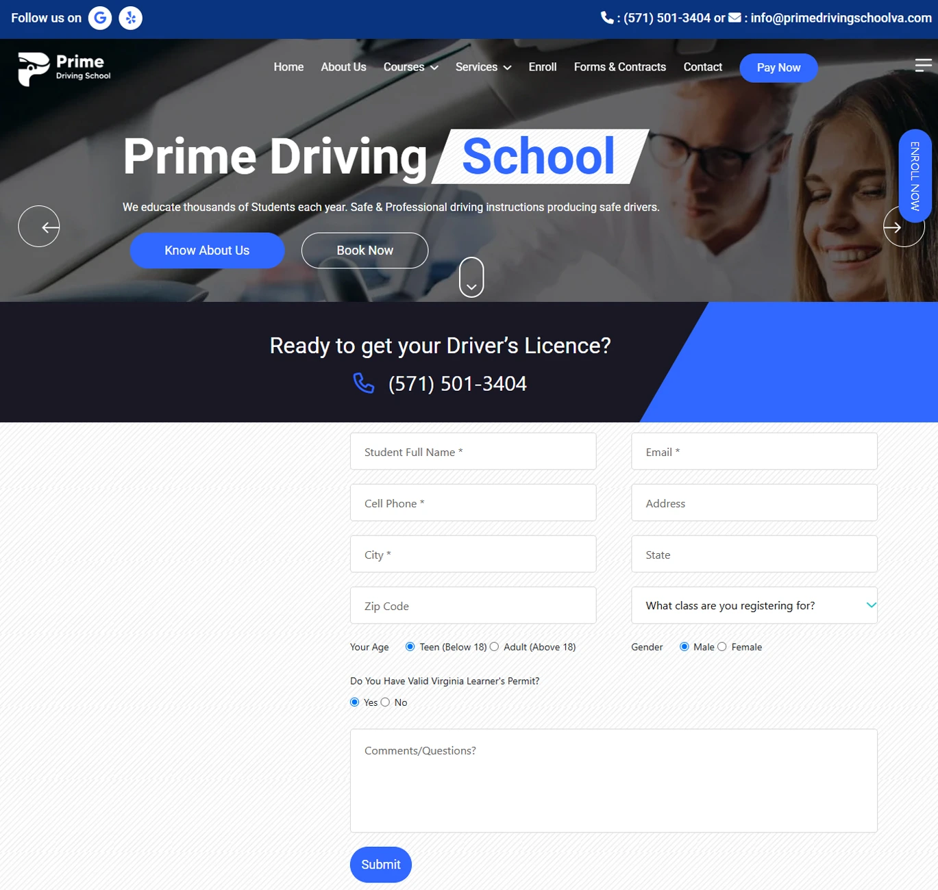 Prime Driving School